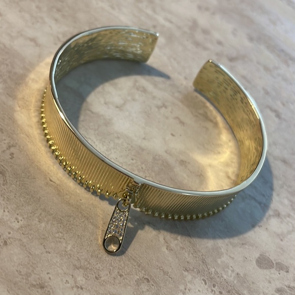 Melinda Maria Jewelry - Melinda Maria Moto Zipper Cuff Bracelet